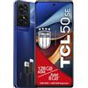 TCL 50SE Smartphone 4G Display 6.78 FHD+ 90 Hz, 128GB, 8GB RAM (4GB+4GB RAM Expansion), 50 Mpx Hybrid camera, Android 14, Batteria 5010 mAh fast charging, Dual Sim, Blu (Blue)