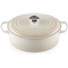 Le Creuset Cocotte ovale Evolution in ghisa vetrificata, diameter 29 cm, Meringue, 21178297164430