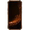 Hammer H Smartphone Hammer Iron V senza contratto robusto, impermeabile, doppia SIM, potente batteria da 6320 mAh, fotocamera da 50 Mpx con sensore di visione notturna arancione