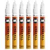 Molotow mo127102 ONE4ALL 127hs-EF marcatore, colore bianco, confezione da pezzi