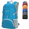 ZOMAKE 35L Zaino Pieghevole Leggero Zaini Ripiegabile Piccolo,Packable Backpack Da Trekking Per Donna Uomo Viaggio Campeggio Città Sportivo(Blu Chiaro)