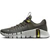 NIKE Free Metcon 5, Sneaker Uomo, Sequoia/High Voltage-Light Silver, 45 EU