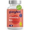 Gloryfeel Vitamina B12 1000mg Alto Dosaggio, 2 compresse al giorno di B12 Vitamina per 6+ Mesi, 400 compresse Metilcobalamina B12 Vegana, Vitamina B 12 Contribuisce al Normale Metabolismo Energetico