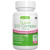 Igennus Healthcare Nutrition Vitamina B12 Complex 1000mcg sublinguale con metilcobalamina, 180 compresse vegane ad alto assorbimento e alto dosaggio, gusto fragola