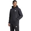 adidas Uomo Essentials Fleece Hoodie, Black/White, 3XL