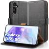 Case Collection per Cover Samsung A55 5G - Custodia a Libro in Pelle con Slot per Carte [Blocco RFID] Antiurto [Cavalletto] Portafoglio per Cover Samsung Galaxy A55 5G