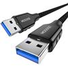 MOGOOD Cavo di prolunga USB 1M - Estensore USB Tipo A Maschio a Femmina 5Gbps, Compatibile con Luci, PC, Laptop, Tablet, MacBook