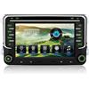 CAWELL Autoradio per VW Golf 5 6 T5 Polo Sharan Passat Tiguän [Android 13.0 4 GB+64 GB 2.0 Ghz] CAWELL 7 Pollici HD Dual DIN Radio con 4G/Navi/Bluetooth WiFi/GPS/RDS/USB/FM/SD/RCA DVD/Carplay CD