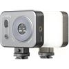 SMALLRIG Vibe P96 Pro LED Video Light, Luce Portatile per la Fotografia, Luce Cold Shoe, CRI 95+, 2500-6500K, 5 Effetti, Luce di Riempimento per Creatori di Contenuti, Streaming, Nero - 4660