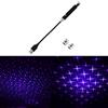 yufana Luce da tetto USB, Luci a LED per Interni Auto Luce, Lampada Notturna a Stella per Tetto Auto, Luci D'atmosfera A Led Per Auto, Adatto per Auto, Case, Feste, Bar (Luce Blu Viola)