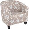uyeoco Copripoltrona 1 Posto Elasticizato,Fodere Copripoltrona Universale,Copripoltrona da Cocktail Chesterfield Rimovibile Lavabile Antiscivolo per Bancone Soggiorno Tullsta (Color : #3)