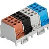 Pollmann Elektrotechnik Pollmann - Morsetto di derivazione HLAK 25-4/8 BSG-S, 1 pezzo