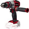 Einhell Professional TP-CD 18 Li-i Brushless - solo Trapano a Percussione a Batteria, 1800 RPM, 0 W, 18 V, Rosso, Senza caricabatteria