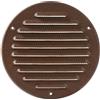 Vent Systems Griglia di ventilazione interna da 125 mm (interno) in metallo nero - durevole griglia di ventilazione rotonda con schermo a rete - griglia di ventilazione resistente alle intemperie