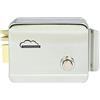 SilverCloud 3881 Elettrica Serratura YR300 destrimani, 12 V, Chiusura Normale Fail-Secure, Acciaio Inox, Pulsante di sblocco, Compatibile con sistemi di co, Satin Nickel