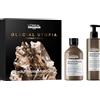 L'Oréal Professionnel, Cofanetto Regalo, Shampoo + Balsamo, Per Tutti i Tipi di Capelli Danneggiati, Aiuta a Riparare i Danni e Ripristina la Forza, Absolut Repair Molecular, 300 ml + 250 ml