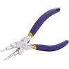 BENECREAT 6 in 1 Pinze a Becchi Tondi Pinze con Comoda Impugnatura Antiscivolo per Filo Piegato Riccioli e Jump Rings