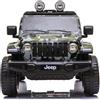 Auto Macchina Elettrica Jeep Wrangler Rubicon 12V per Bambini porte apribili Con