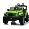 Auto macchina elettrica jeep Wrangler Rubicon 12V per bambini porte apribili con