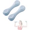 MAGIC SELECT Set di 2 Manubri in Neoprene da 1,5 kg, Pesi da Palestra Leggeri, Manubri Antiscivolo, Ideali per Allenamento di Forza E Palestra in Casa, Manubri Fitness Ergonomici. Colore Blu