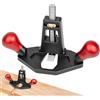 Generic Pialla per fresatura manuale - Pialla per fresatura del legno, piallatrice manuale per rifilatura | Fresatrice portatile multifunzionale con lama regolabile, fresa manuale in lega di alluminio per fal