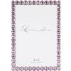 Lawrence Frames 4x6 Silver Metal Sparkle Frame - Bright Lilac