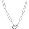 Liebeskind Catenina a maglia in acciaio inox, 40 cm, Standard, Acciaio inossidabile, nessuna.