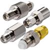 Vecys Adattatore Antenna 4G SMA a FME Adattatore 4 kit per Antenne 2G 3G 4G LTE Router Banda Larga Mobile WLAN Wireless (4 pezzi)