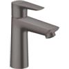 hansgrohe Talis E Miscelatore monocomando lavabo 110 CoolStart con saltarello, cromo nero satinato, 71713340