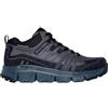 Skechers Mens Trainer-vertici a Canobie, Scarpe da Ginnastica Uomo, Carbone Sintetico Tessuto Nero Trim, 47.5 EU