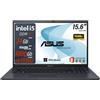ASUS notebook i5, Expertbook, pc portatile i5 1335U, ram 24 Gb, Ssd 1 Tb Nwme, IRIS Xe UHD, Display 15.6, Wi fi 6, Bt, Windows 11 Pro, Office Pro, Laptop i5 pronto all'utilizzo