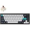 Keychron Q2 Max Tastiera Meccanica Senza Fili, Manopola Programmabile QMK/VIA, 2,4 GHz/Bluetooth 5.1/USB, 65% RGB Compatto, Hot-Swap con Gateron Brown Switch per Mac Windows Linux - Nero