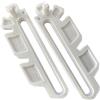 Exoda set di cavi batteria per finestre MEA 41 A 290 e 41 A 291 bianco | adatto per MEA 41 A 290, 41 A 291, contenuto del set: 2x forbici ribaltabili, installazione semplice, utilizzo durevole, desi