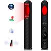 Chujianxi Rilevatore Microspie,Rilevatore Cimici e Microspie,Mini Rilevatore GPS,Rilevatore Microspie Professionale,Rilevatore Telecamere Nascoste,4 Modalità,per Hotel Ufficio Casa Auto