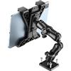 OHLPRO Supporto Tablet per Camion, Porta iPad Heavy Duty con Base a Foratura, Braccio Regolabile a 2 Stadi a 360° per Tablet da 7 a 11.5 iPad Pro, Mini, Samsung, Nexus, Ideale per Scrivanie, Pareti