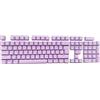 Feicuan 104 Tasti Keyset Keycap ABS Colorful retroilluminato Replacement Key cap Cover per Tastiera Meccanica da Gioco -Purple