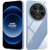 HS Products HSP Cover per Xiaomi 14 Ultra - Antiurto e Perfettamente Aderente | Custodia in Silicone TPU con Microdots Anti-Ingiallimento e Protezione Fotocamera - Trasparente