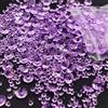 CONNECTION 4200 Pz Diamanti Cristalli Viola Decorativi Acrilico Trasparente Diamante Cristalli Decorativi Matrimonio Strass Acrilici Diamanti Decorativi Diamanti Cristalli Trasparenti per Vaso Strass Diamante