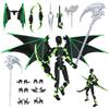 TOGETDREAM T13 Action Figure, Figura d'azione T13 con 6 armi e 6 mani Stampa 3D di Figure Mobili Multi-Snodate Multi-Snodate Lucky 13 Action Figure di Robot per Decorazione Desktop/Regalo