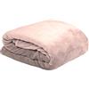 Stof LOVELY CASA Doudou Plaid Poliestere Rosa 130 x 160 cm