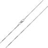 Bling Jewelry Collana Unisex In Argento Sterling .925 Con Catena A Maglia Puntinata A Barra Sottile Di 2 MM Adatta A Uomini Donne E Adolescenti Lunga 18 Pollici Realizzata In Italia