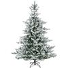 ALBERO DI NATALE GRANDIS INNEVATO 210CM MOLTO FOLTO 2326 RAMI