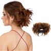HSAJS Chignon Capelli con Pinza Corto Coda di Cavallo Chignon Capelli Chignon con Pettini Clip Updo Capelli Finta Clip Coda Cavallo Posticci Disordinati Crea Bellezza Disordinata