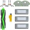 Laimaiou Kit accessori di ricambio per iRobot Roomba Combo R111840 R1138 Robot Aspirapolvere 10 Confezioni 1 Spazzola a rullo, 3 Filtri, 4 Spazzole laterali, 2 Panni Mop