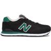 NEW BALANCE 515 Sneaker uomo nera/azzurra in suede