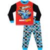 Hot Wheels Pigiama Ragazzo | Pigiama Cars Bambino | Pigiamone Ragazzo Invernale | Multicolore 5-6 Years