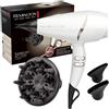 REMINGTON AC7200W ASCIUGACAPELLI PROFESSIONALE MOTORE AC SUPERCARE PRO 2200 W
