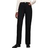 Tommy Hilfiger Donna Jeans Classic Stay Straight Fit, Nero (Stay Black), 28W/28L