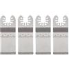 TopHomer Lame oscillanti per utensili, 4 lame diamantate oscillanti multitool affilate per tagliare legno e rimozione malta