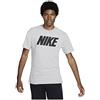 NIKE Sportswear T-Shirt, Dk Grey Heather/Noir, M Uomo